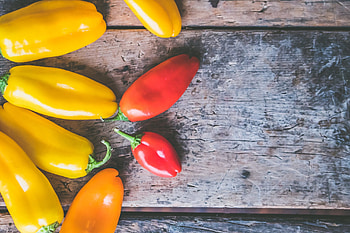 Yellow paprika pepper, Chef's market pick, Vibrant color, Culinary delight HD wallpaper