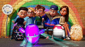 Ron's Gone Wrong, Animated movie, Heartwarming story, Misfit robots HD wallpaper