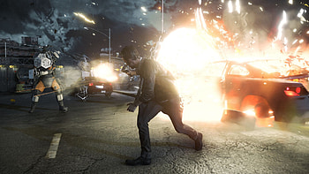 Quantum Break Shooting, quantum-break, games, pc-games, xbox-games HD wallpaper