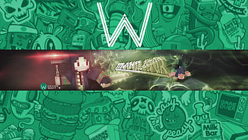 Minecraft, Banner, YouTube, Graphic Design, hop, Cinema 4D / and Mobile Backgrounds HD wallpaper
