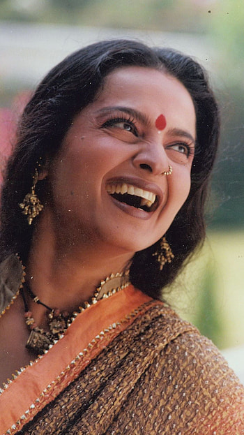Rekha, bollywood actress, queen HD phone wallpaper