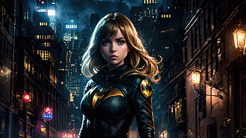 Batgirl Silent Symphony, batgirl, artwork, art, superheroes, deviantart, artist HD wallpaper