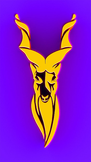 Markhor 3D (Purple), maarkhor HD phone wallpaper