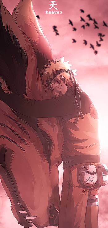 Naruto Kurama, 9 tails, Naruto shippuuden, team 7, uzumaki HD phone wallpaper