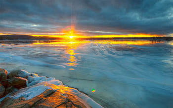 Nature, Sky, Shine, Light, Ocean HD wallpaper