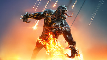 Venom: The Last Dance – Fiery Showcase, Venom: The Last Dance HD wallpaper