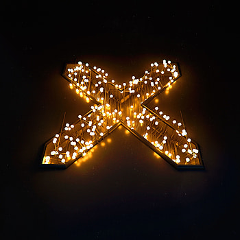3D, Glow, Garland, Cross HD phone wallpaper