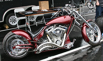 Choppers , West Cost Choppers theme bikes, Amazing Red choppers HD wallpaper