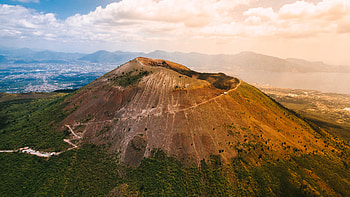 Vesuvio, Pompei HD wallpaper