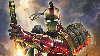 Iron Man As Samurai , iron-man, superheroes, artist, artwork, digital-art HD wallpaper