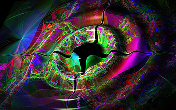 Abstract, Circles, Multicolored, Motley, Lines HD wallpaper