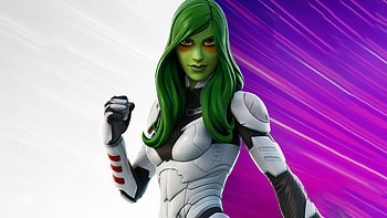 Gamora, Fortnite, Skin, Atsit HD wallpaper