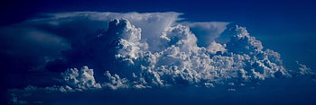 White clouds, sky, nature, above sky HD wallpaper
