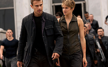 Theo James, Shailene Woodley, Insurgent movie, better HD wallpaper