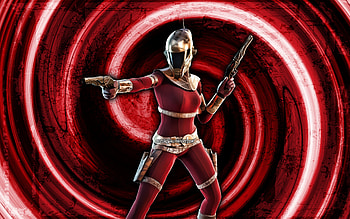 Zorii Bliss, red grunge background, Fortnite, vortex, Fortnite characters, Zorii Bliss Skin, Fortnite Battle Royale, Zorii Bliss Fortnite HD wallpaper