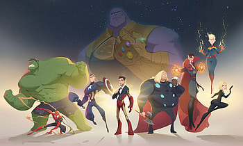 Avengers Minimal Artwork, avengers, superheroes, artwork, digital-art, artstation HD wallpaper