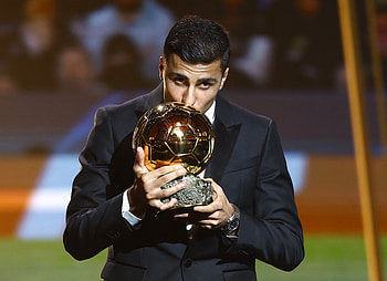 Rodri becomes first Man City player to win the Ballon d& HD wallpaper