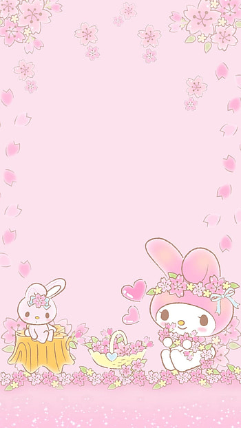 My Melody, Hello Kitty HD phone wallpaper