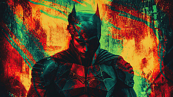 Colorful Batman Art Shades The Batman HD wallpaper