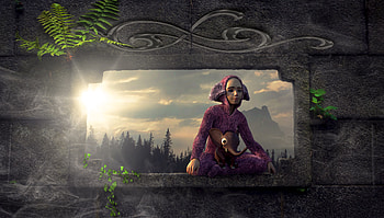 Fantasy, Fantastic, Child, Elephant, Costume HD wallpaper
