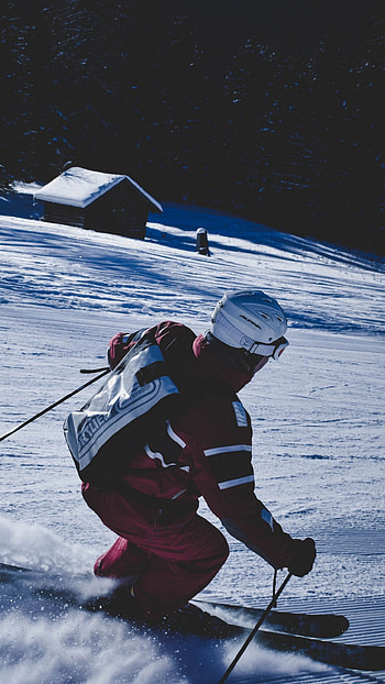 Alpine skiing sports, Cool skiing HD phone wallpaper