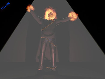 Ghost rider, hell, ghost, 3d, devil, rider HD wallpaper