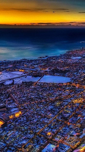 Reykjavik Iceland, Urban Charm, Vibrant City, Nordic Capital HD phone wallpaper