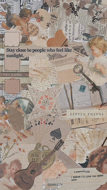 Aesthetic . Retro background, vintage, Aesthetic, Newspaper Aesthetic HD phone wallpaper