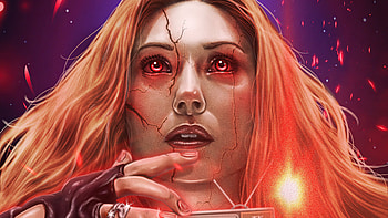Wanda Vision Fan Made Poster , wanda-vision, scarlet-witch, tv-shows, poster HD wallpaper