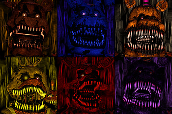 Nightmare Fredbear — FNAF4 Nightmare, Nightmare Fredbear (Five Nights At Freddy's), Nightmare (Five Nights At Freddy's), video game, Five Nights at Freddy's 4, Five Nights at Freddy's HD wallpaper