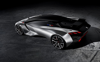 Peugot Vision Gran Turismo Concept, puegot vision, cars, peugot, gran turismo, vehicles, gray cars, concept HD wallpaper