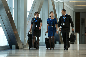 Cabin crew, United Airlines HD wallpaper