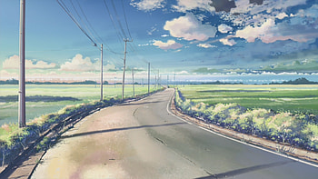 still a long way to go Â· Scenery Backgrounds Anime ... HD wallpaper