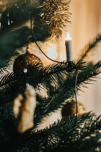 Holidays, New Year, Decorations, Christmas, Holiday, Christmas Tree, Garland HD phone wallpaper