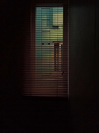 Dark, Miscellanea, Miscellaneous, Window, Room, Jalousie HD phone wallpaper