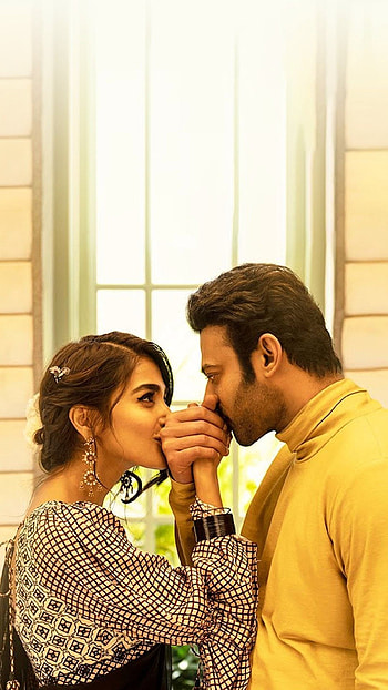 Radheshyam, prabhas, pooja hegde HD phone wallpaper