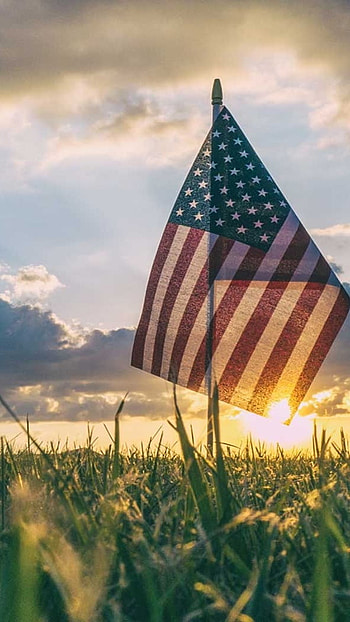 Memorial Day 2022, Grass Background, Sunrise HD phone wallpaper