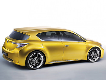 lexus lf-ch compact concept, compact, lexus, concept, hatchback HD wallpaper