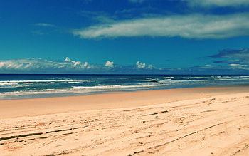 Fraser Island, Australia, High definition HD wallpaper
