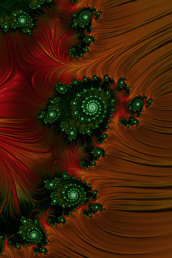 Trippy Fractal Art, trippy, psychedelic, fractal, digital, hippie, Abstract, Frax HD phone wallpaper