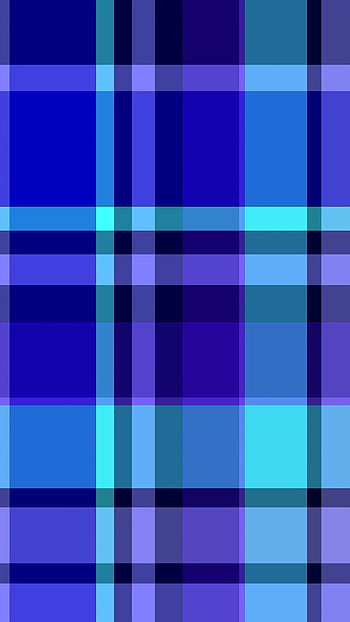 Blue plaid , Cell , Checkerboard, Backgrounds HD phone wallpaper