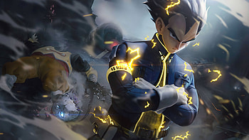 Dragon Ball Vegeta , vegeta, dragon-ball, anime, artist, artwork, digital-art, behance HD wallpaper