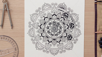 Detailed shading techniques, Depth and dimension, Digital artwork, Mandala masterpiece HD wallpaper