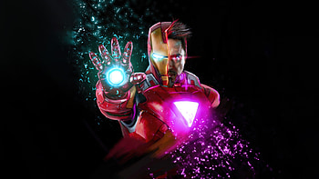 Metallic Avenger, iron-man, superheroes, artwork, digital-art, art HD wallpaper