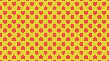 yellow red polka spots dots HD wallpaper