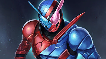 Kamen Rider, superheroes, digital-art, artwork HD wallpaper