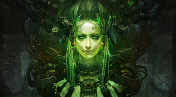 Fantasy, Shine, Light, Robot, Cyborg, Iron HD wallpaper