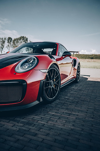 Sports, Cars, Car, Front View, Sports Car, Spoiler HD phone wallpaper