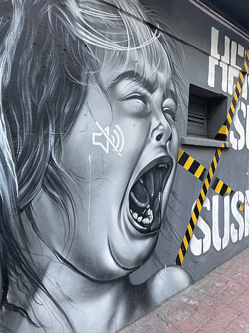 silent tears, art, , istanbul, street, , full, wall, , , grafity HD phone wallpaper
