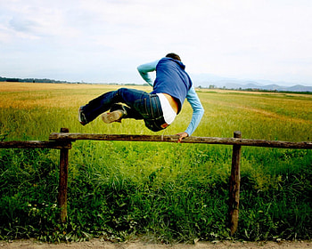 Run away from the noise., girl, nature, abstract HD wallpaper